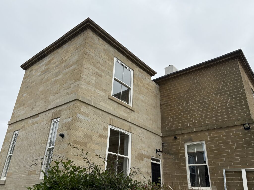 Stone-Coat Cornice.